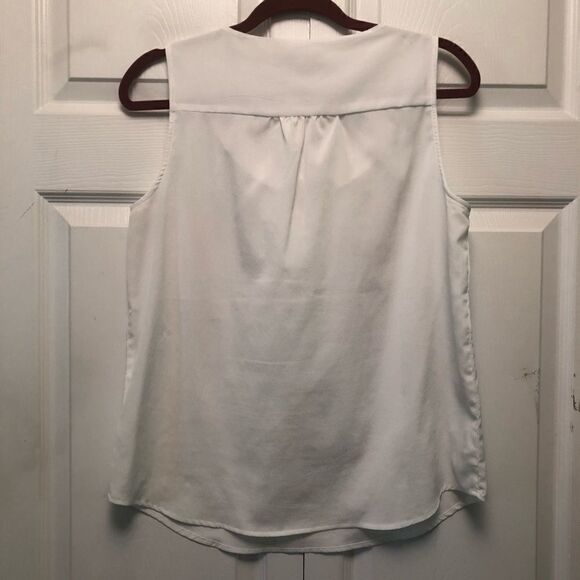 LOFT Keyhole Tie Front Top - Picture 2 of 3